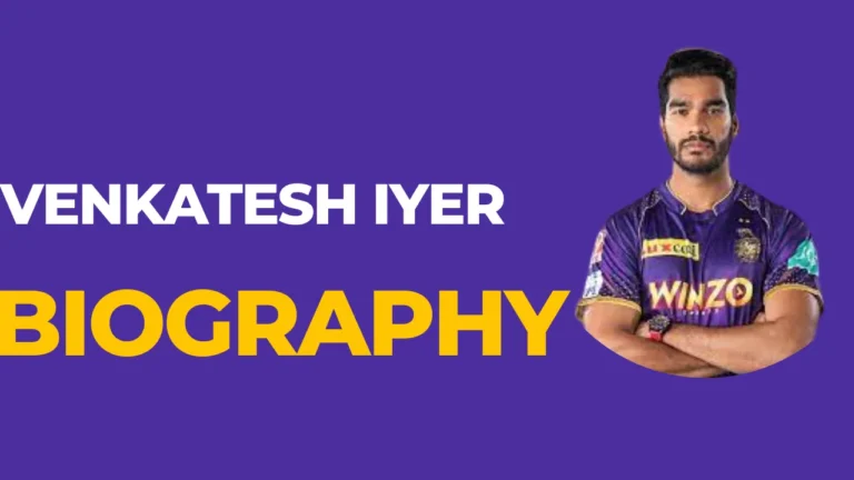Venkatesh Iyer Biography
